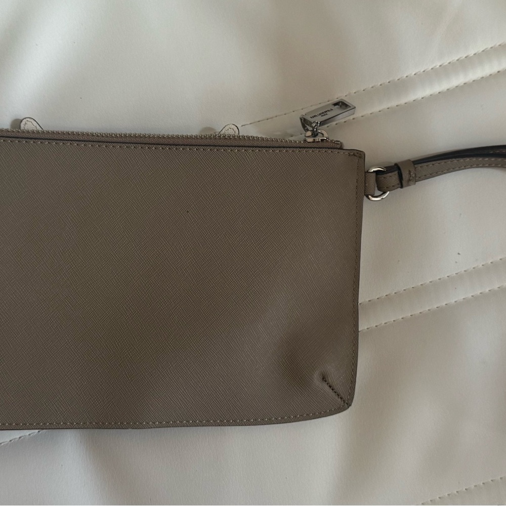 Karl Lagerfeld Cat Face Clutch - Picture 3 of 3